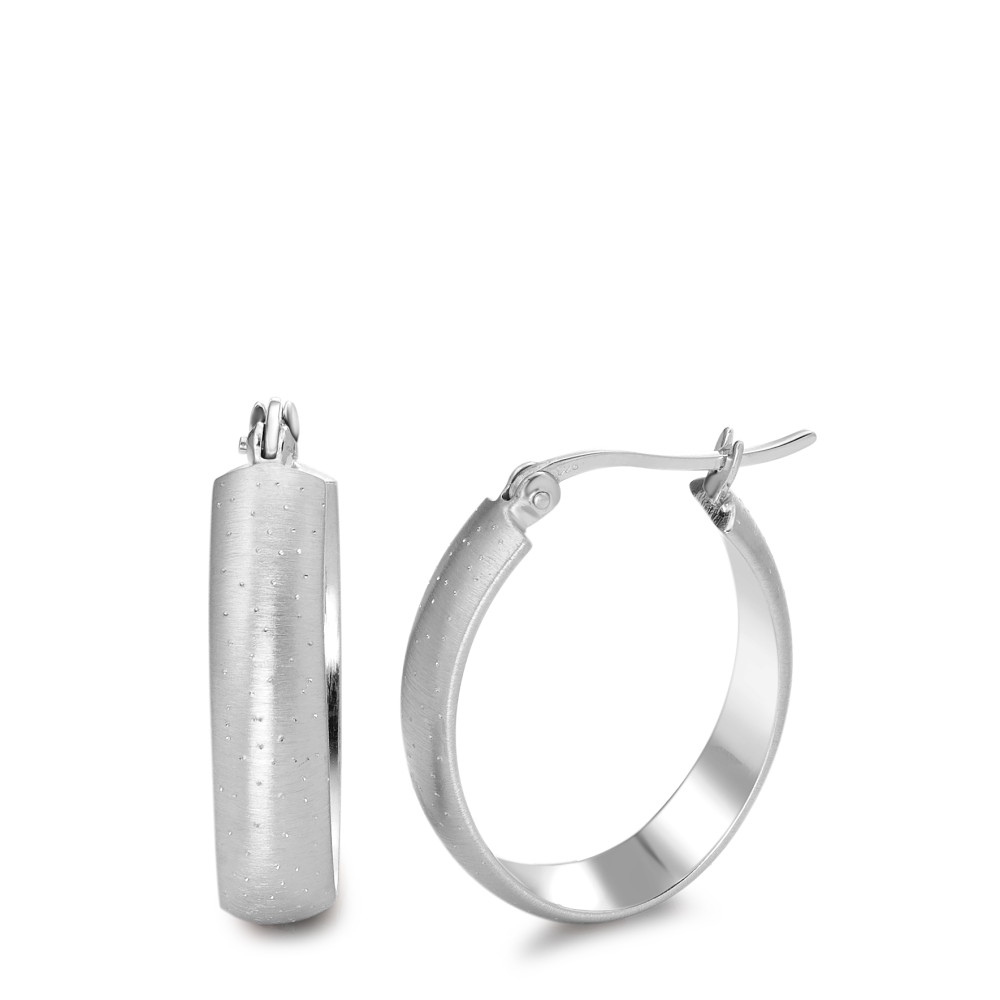 Créoles Argent Rhodié-585730
