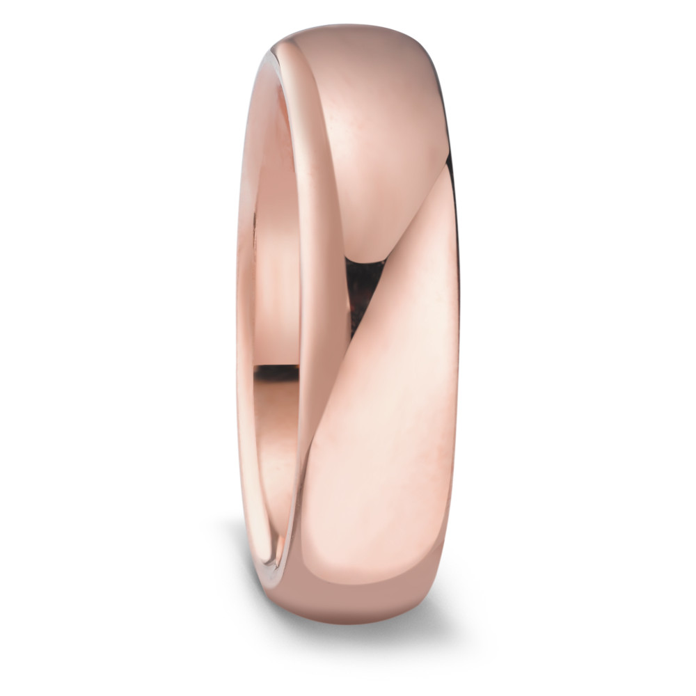 Bague Acier inoxydable rosé PVD-585894
