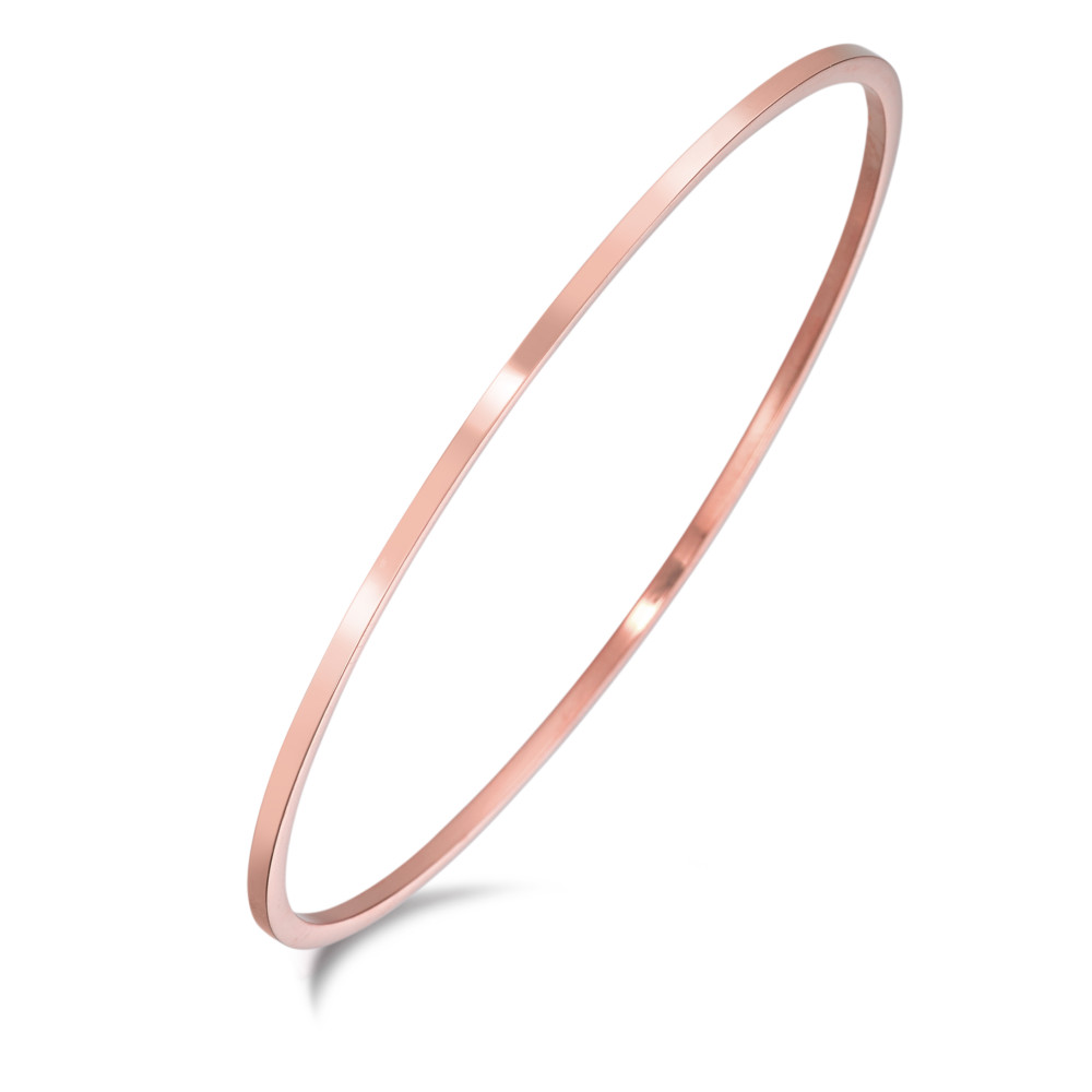Bracelet rigide Acier inoxydable rosé PVD Ø68 mm-586156