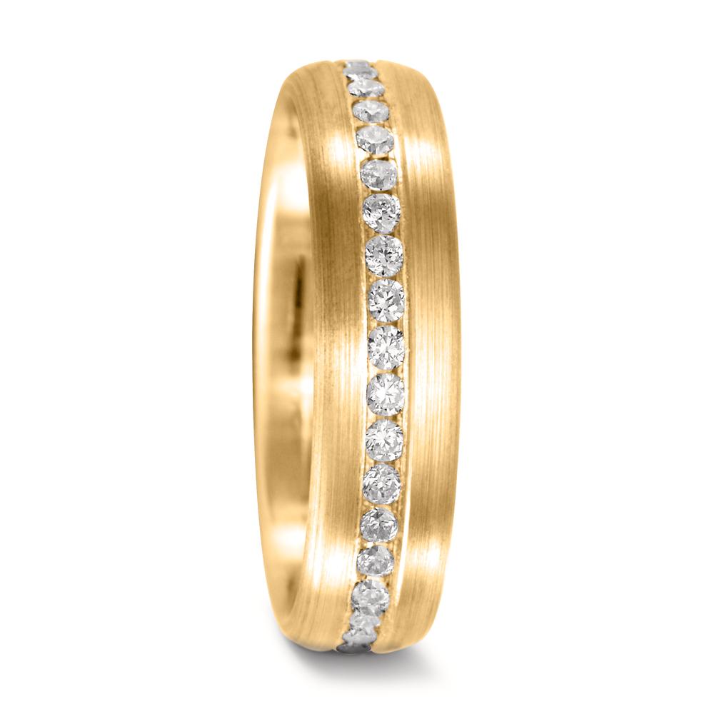Alliance Or jaune 18K Diamant 0.555 ct, 37 Pierres, w-si-588049
