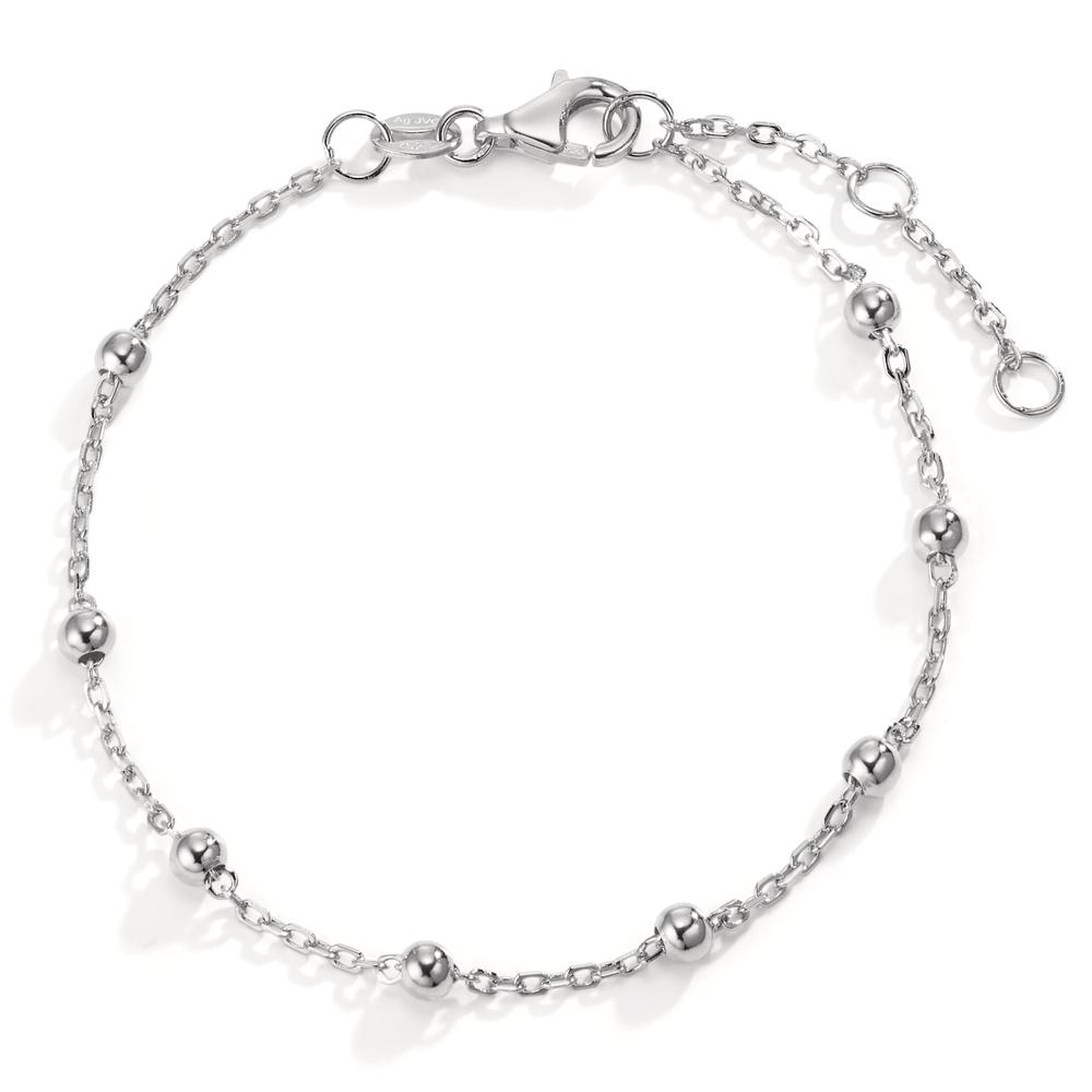 Bracelet Argent Rhodié 15.5-18.5 cm-589399