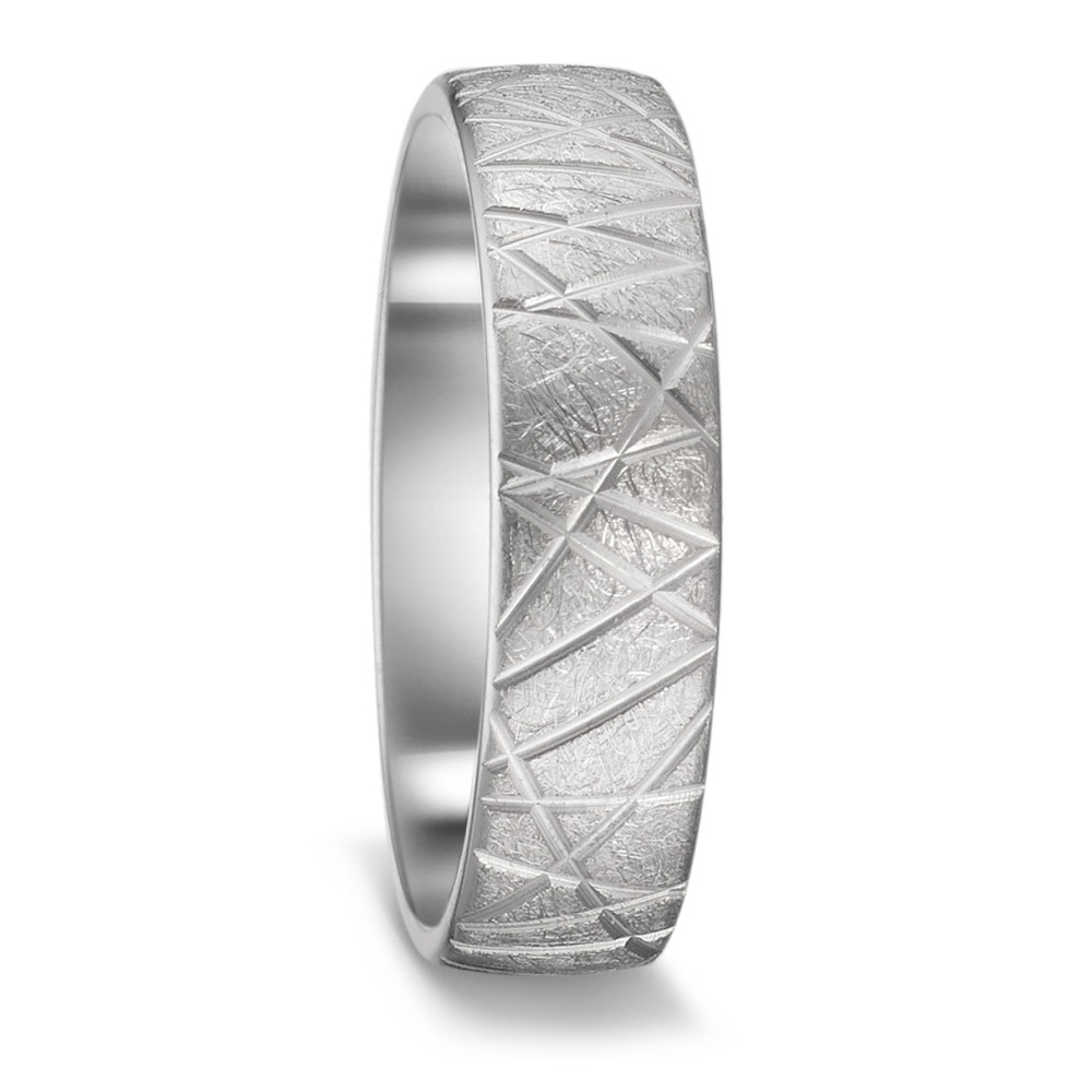 Partnerring 750/18 K Weissgold ohne Stein-589522