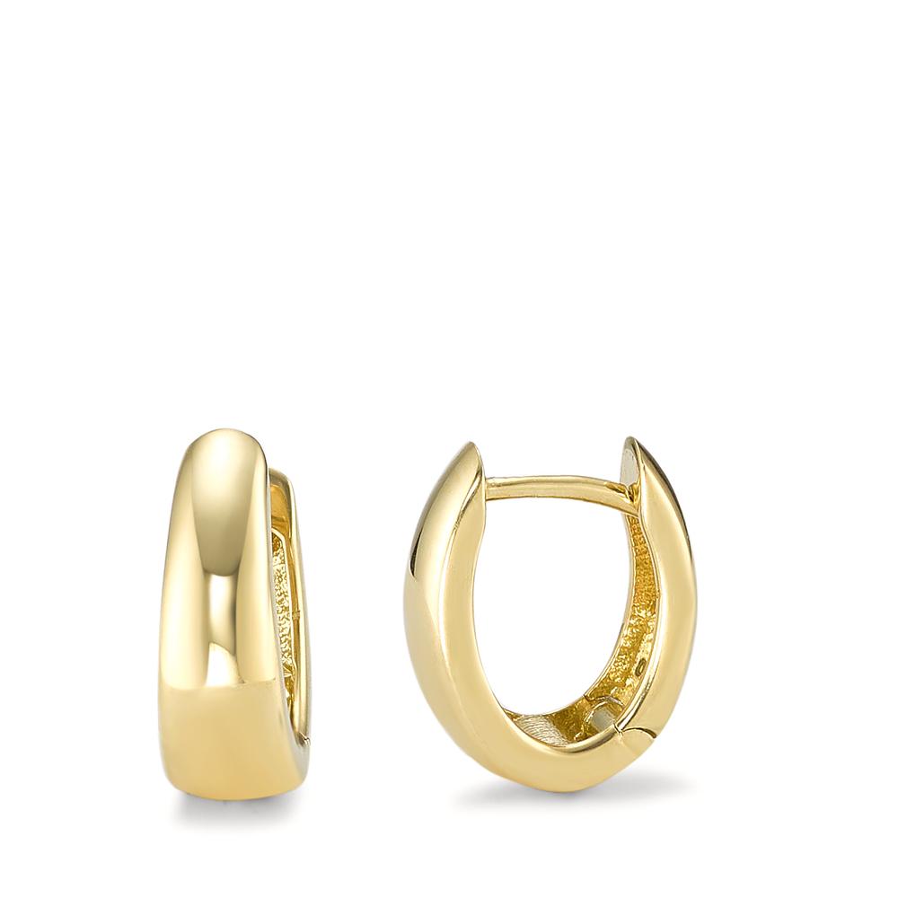 Créoles à charnières Or jaune 18K-590676