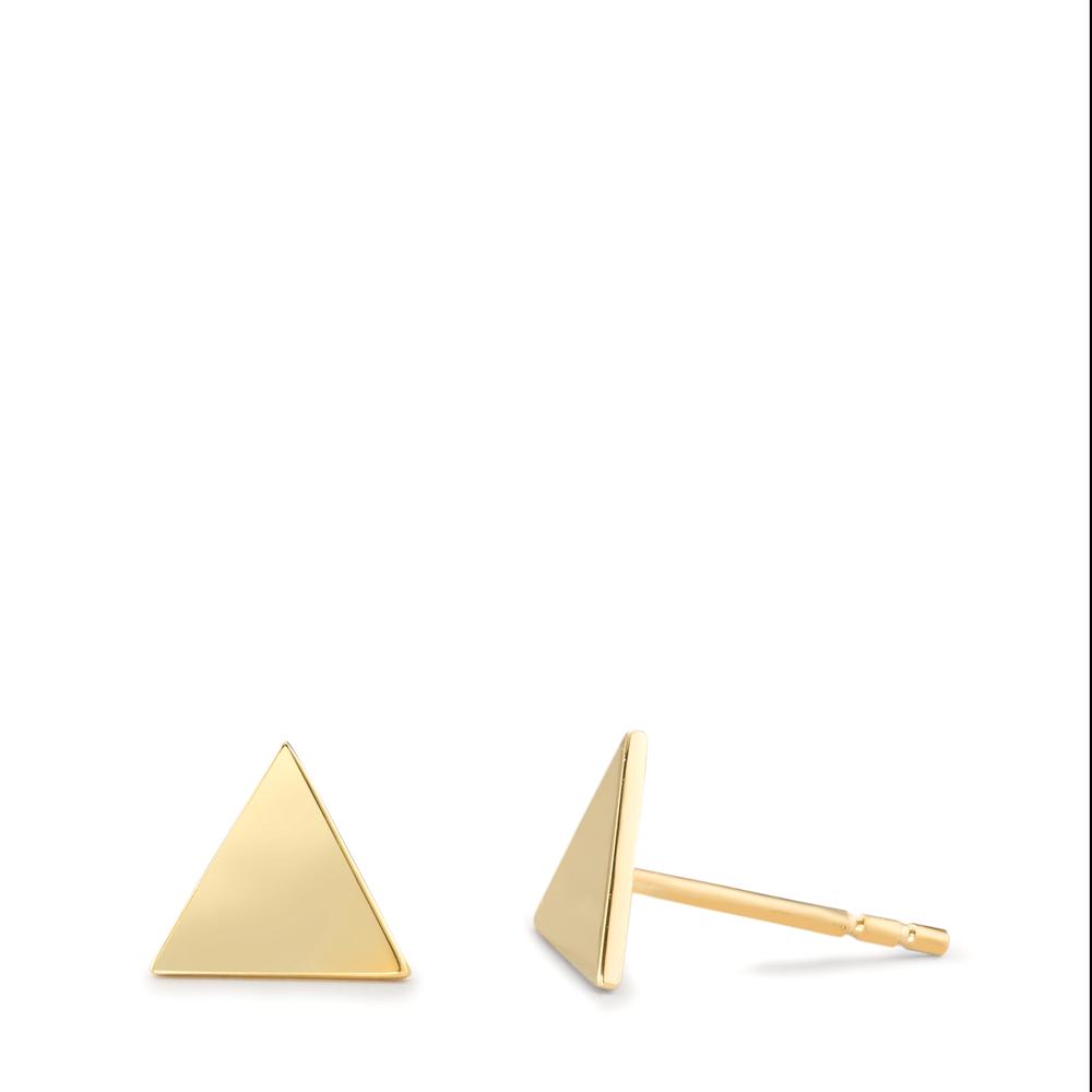 Clous d'oreilles Or jaune 18K Ø7.5 mm-590706