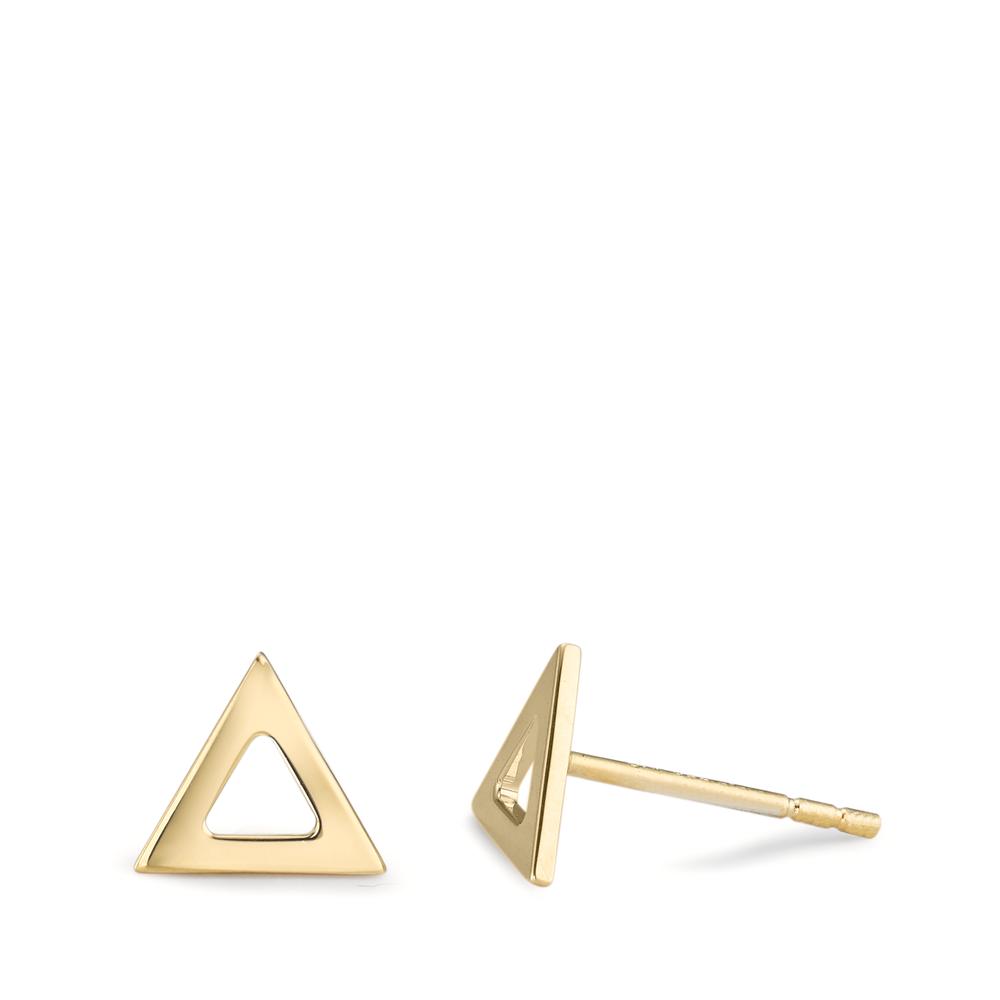Clous d'oreilles Or jaune 18K Ø7 mm-590707