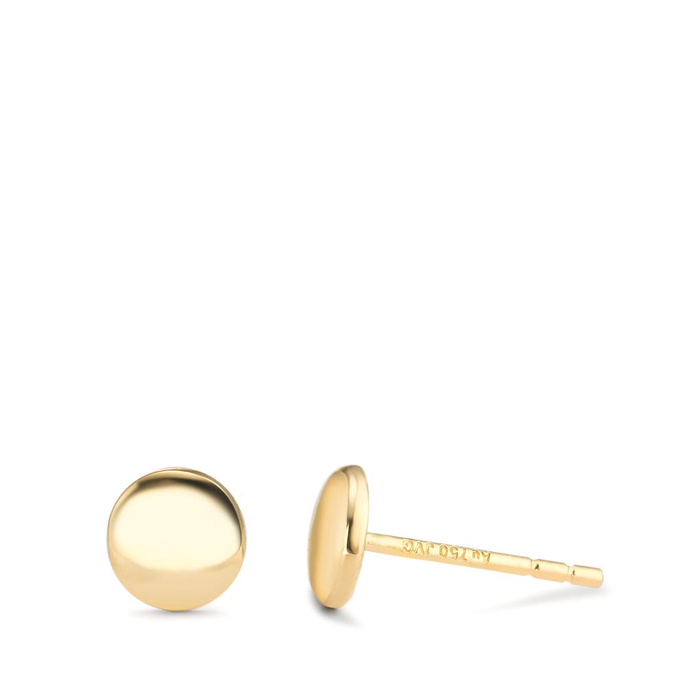 Clous d'oreilles Or jaune 18K Ø5.5 mm-590720