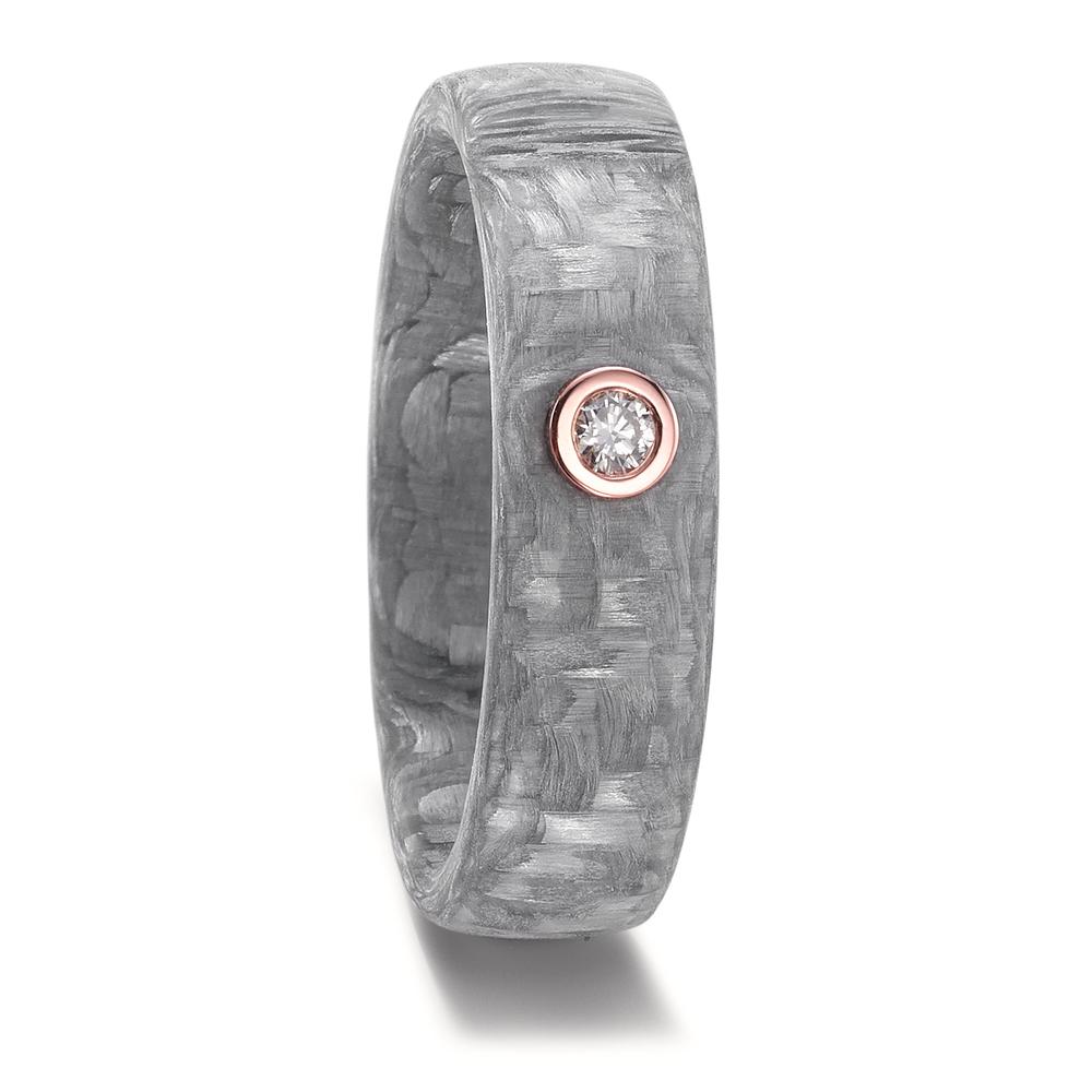 Alliance Carbone, Or rouge 18K Diamant 0.05 ct, w-si-592140