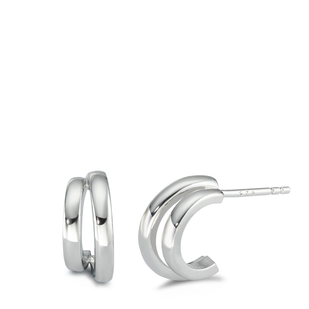 Creolen Silber rhodiniert-592249