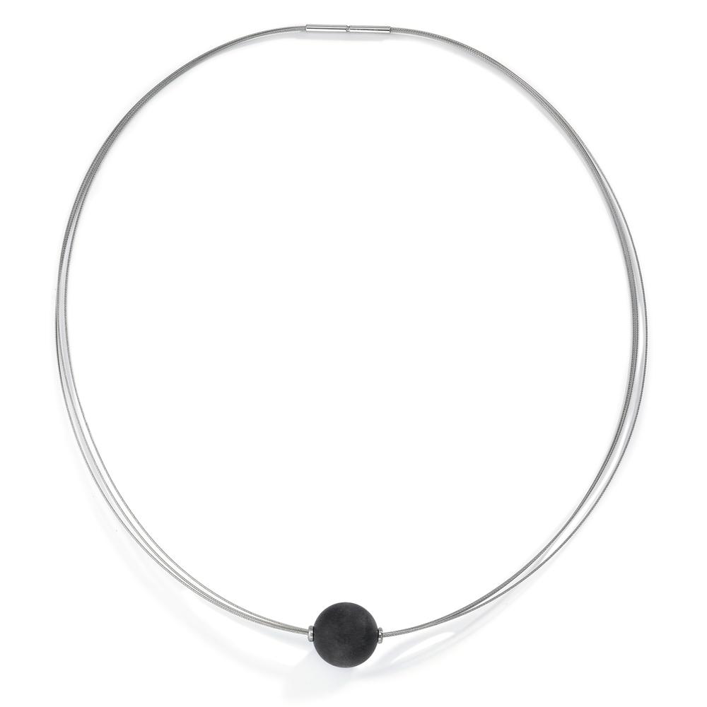 Collier Acier inoxydable, Carbone 42 cm Ø12 mm-592536