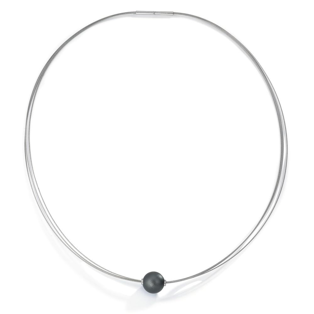 Collier Acier inoxydable, Aluminium 42 cm-592537