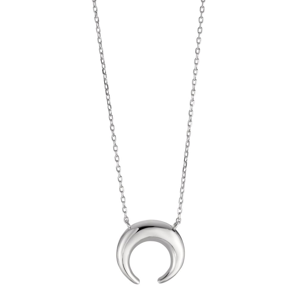 Collier Argent Rhodié Lune 40-45 cm-592759