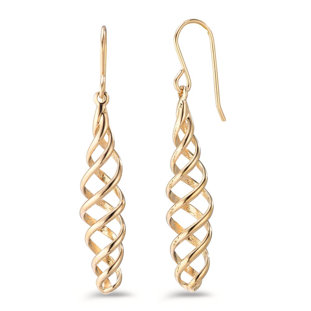 Pendant d'oreilles Argent jaune Plaqué or-593003