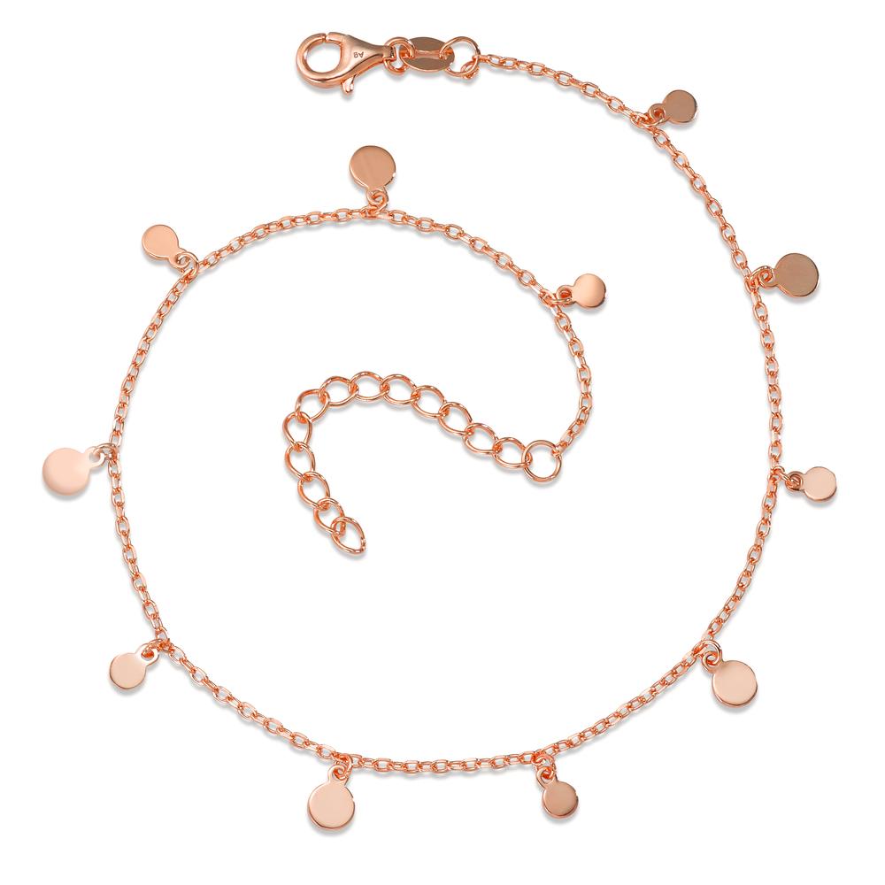 Chaînette de cheville Argent rosé Plaqué or 24-27 cm-593253