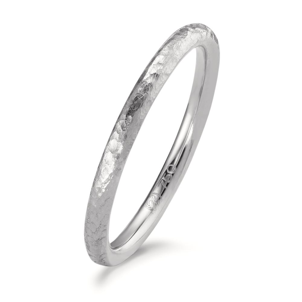 Beisteckring 750/18 K Weissgold-593714