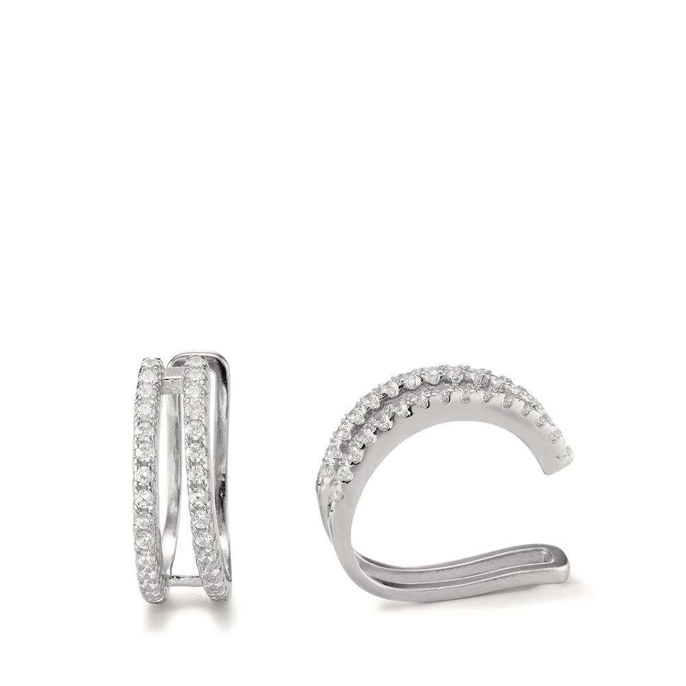 Ear cuff Argent Zircone Rhodié-593819