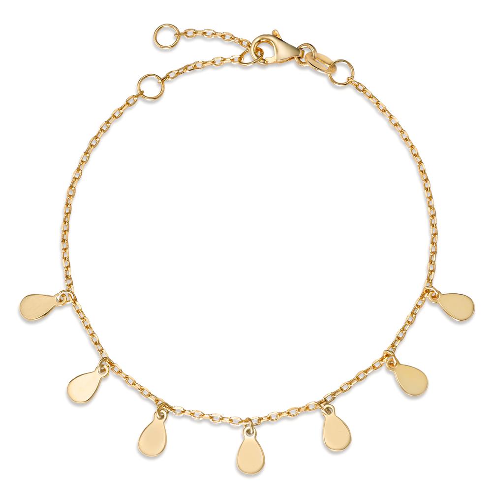 Bracelet Argent jaune Plaqué or 16-19 cm-594403