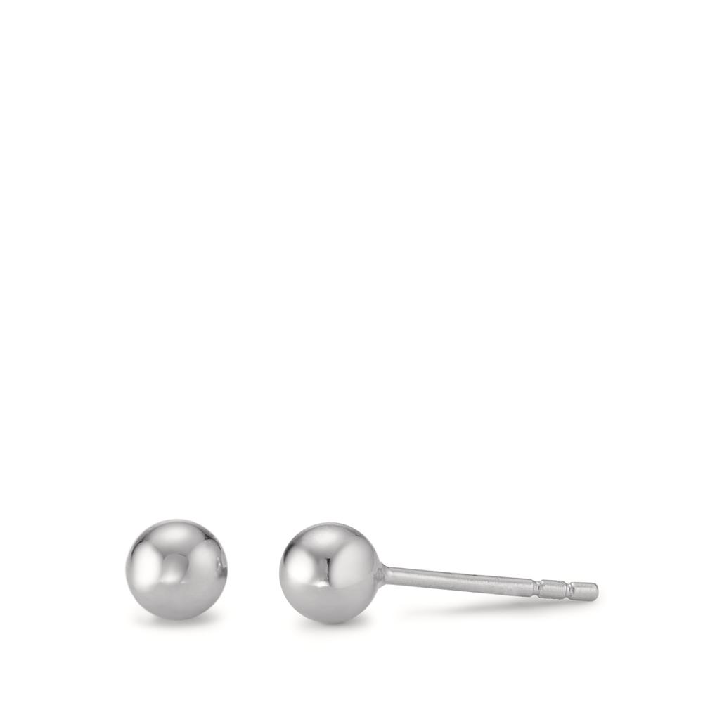 Ohrstecker Silber rhodiniert Ø5 mm-594427