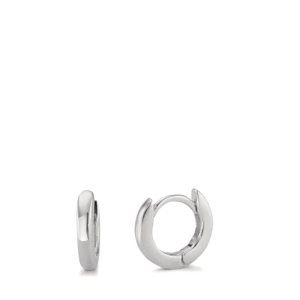 Créoles à charnières Argent Rhodié-594454
