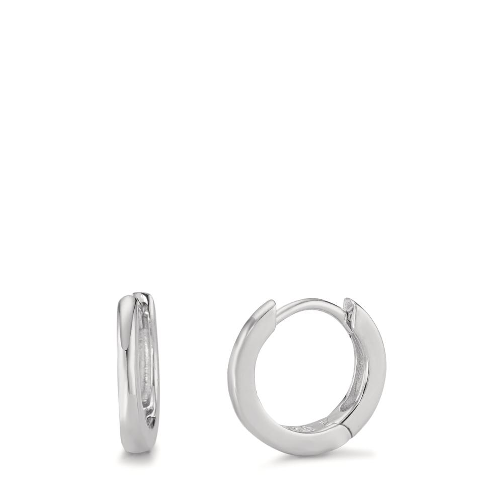 Créoles à charnières Argent Rhodié-594457