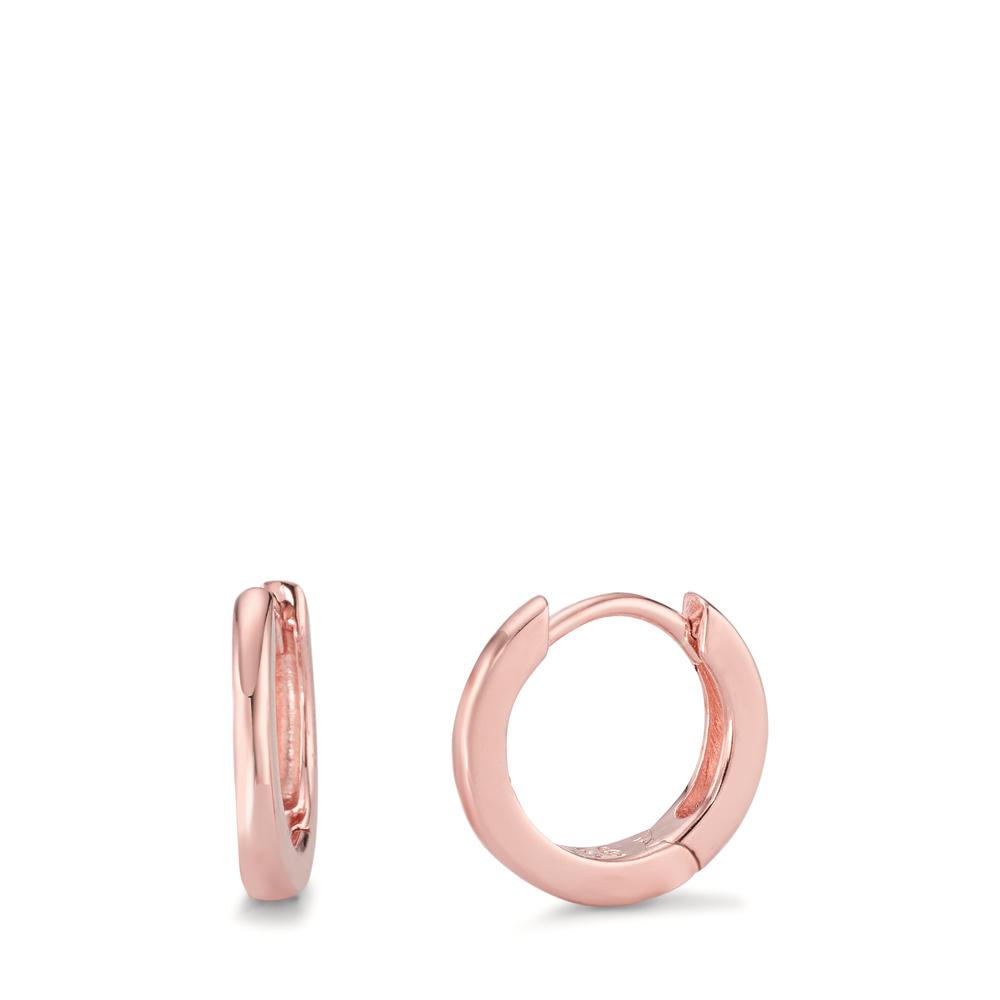 Créoles à charnières Argent rosé Plaqué or-594458
