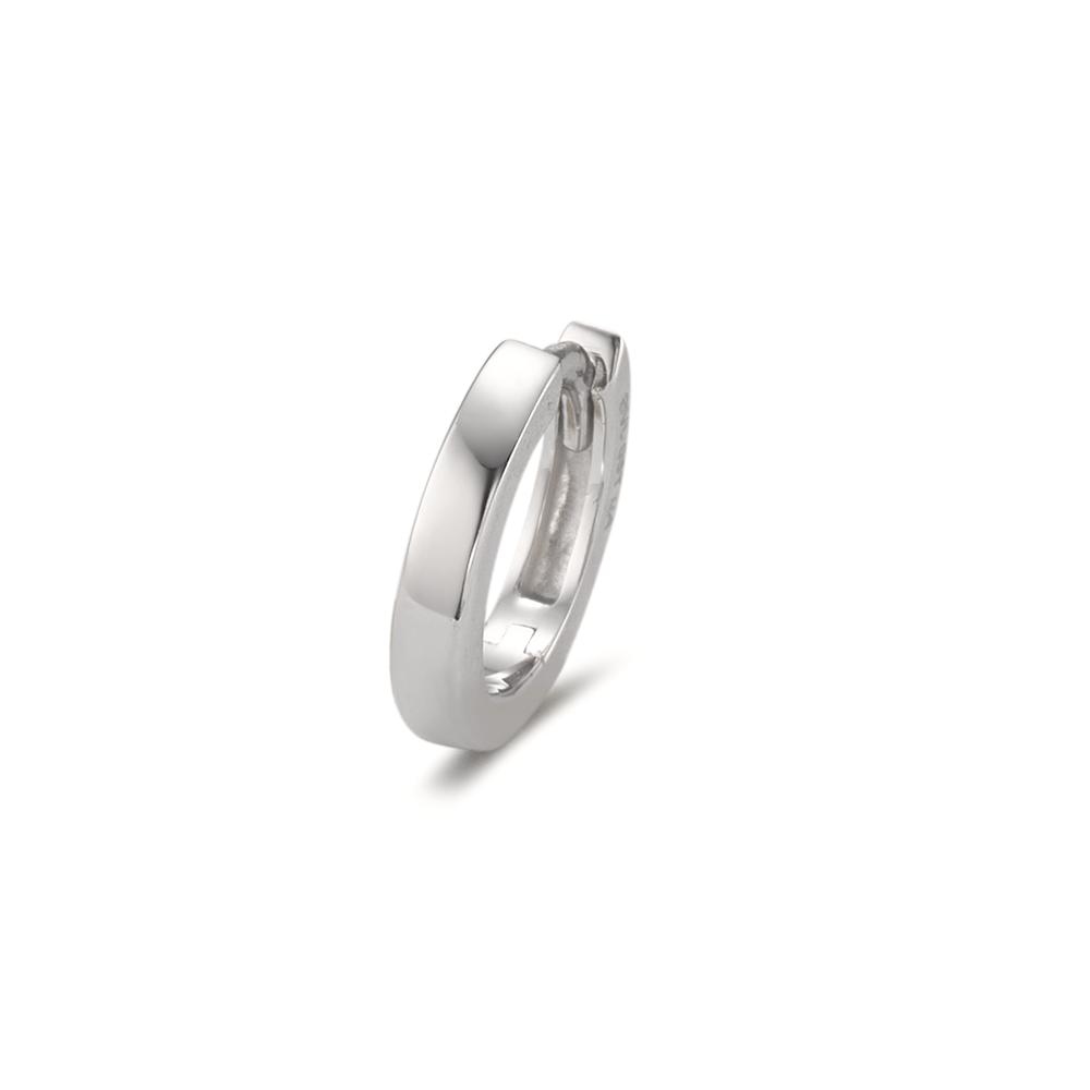 Créoles à charnières à l'unité Or blanc 18K-594505