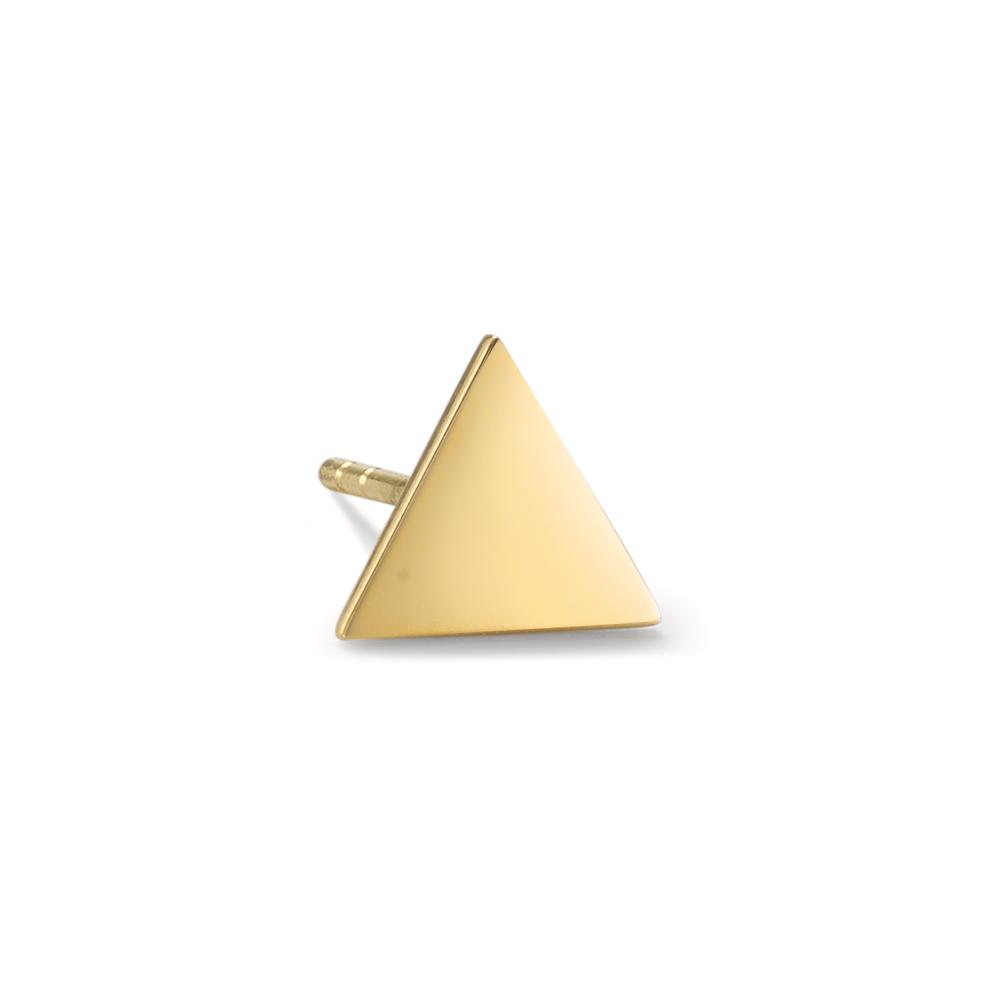 Clous d'oreille à l'unité Or jaune 18K Ø7.5 mm-594551