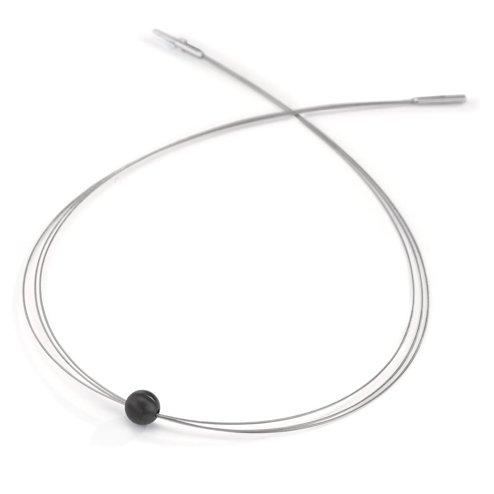 Collier Acier inoxydable noir PVD 42 cm-594632