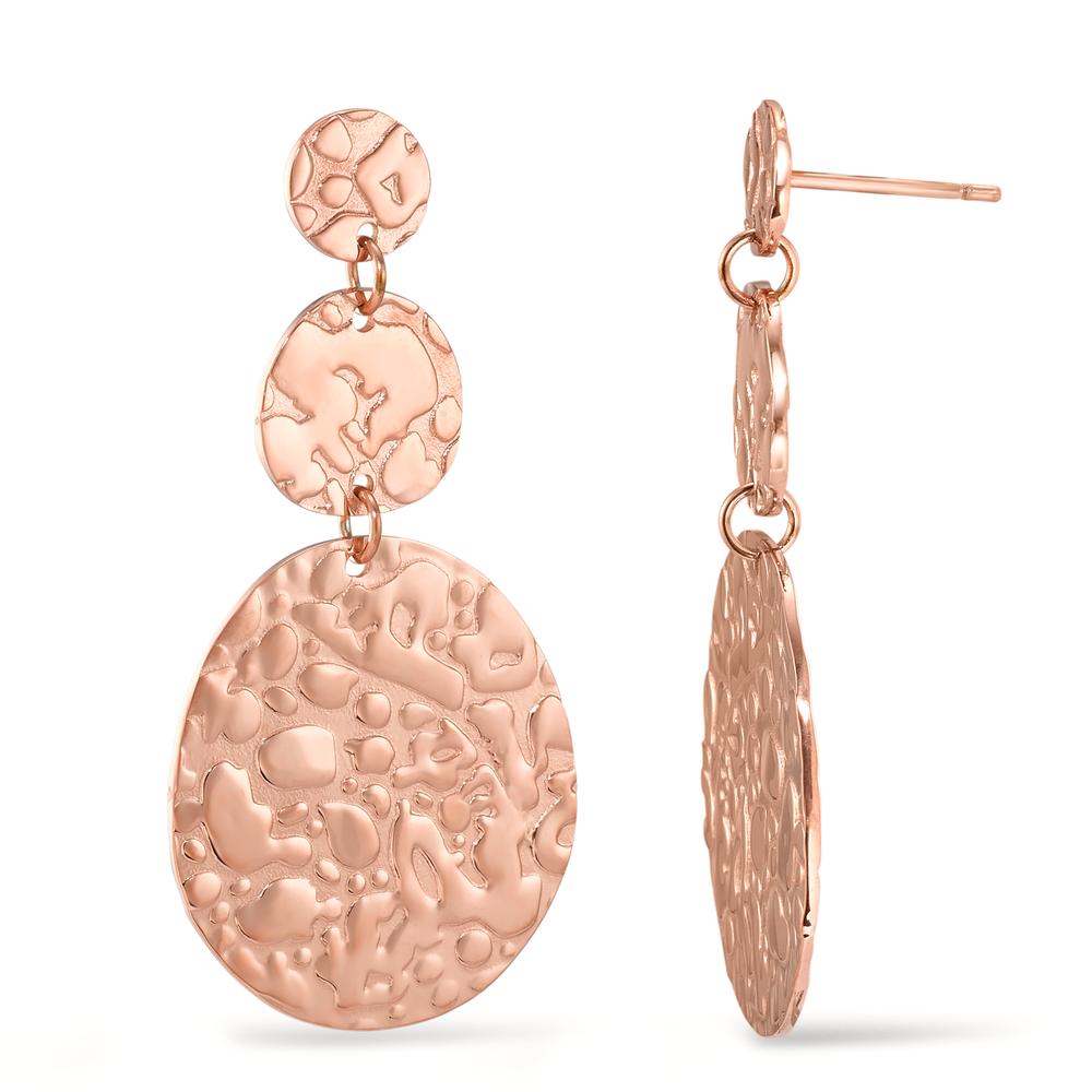 Pendant d'oreilles Acier inoxydable rosé PVD-594711