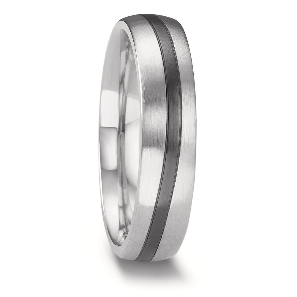 Alliance Or blanc 14K, Zirconium-594720