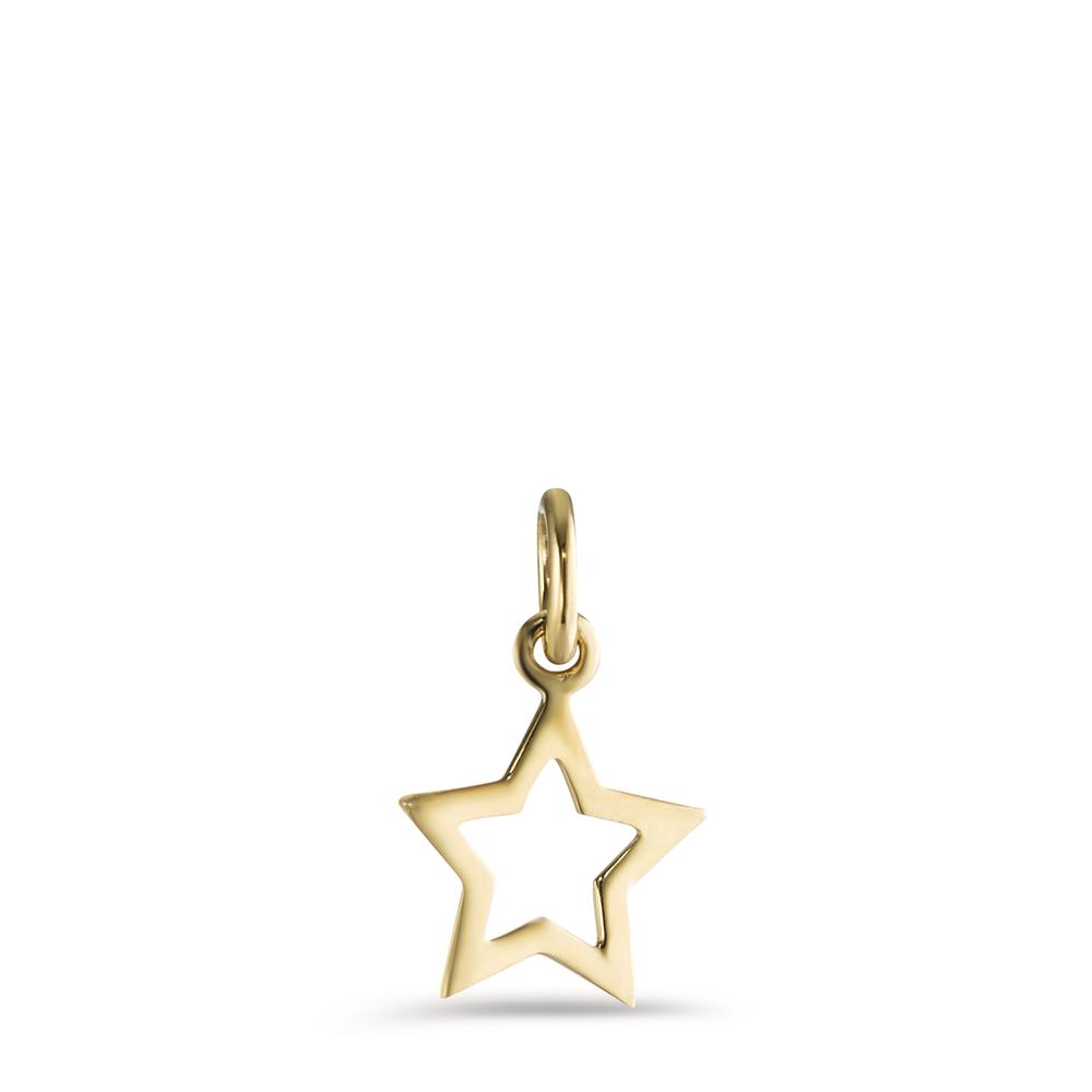 Pendentif Or jaune 9K Étoile Ø8.5 mm-594852