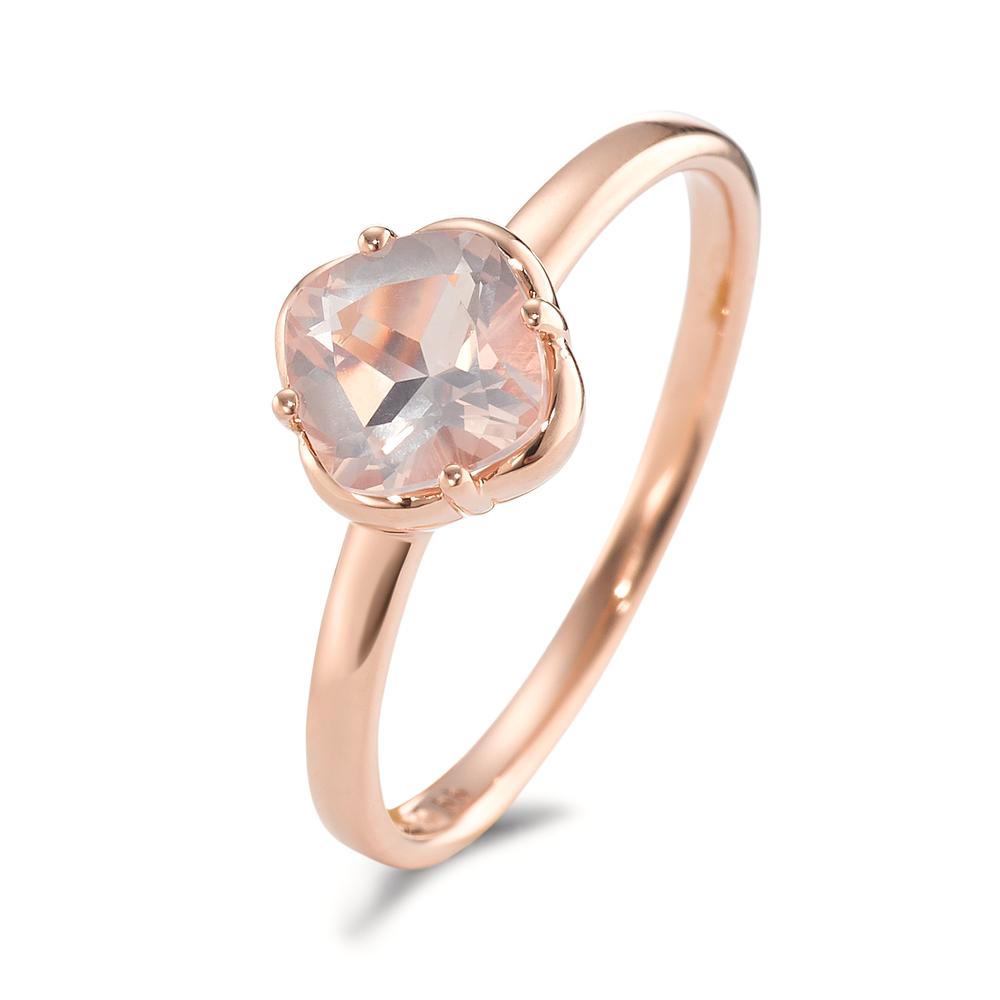 Bague Or rouge 18K Quartz rose-594964
