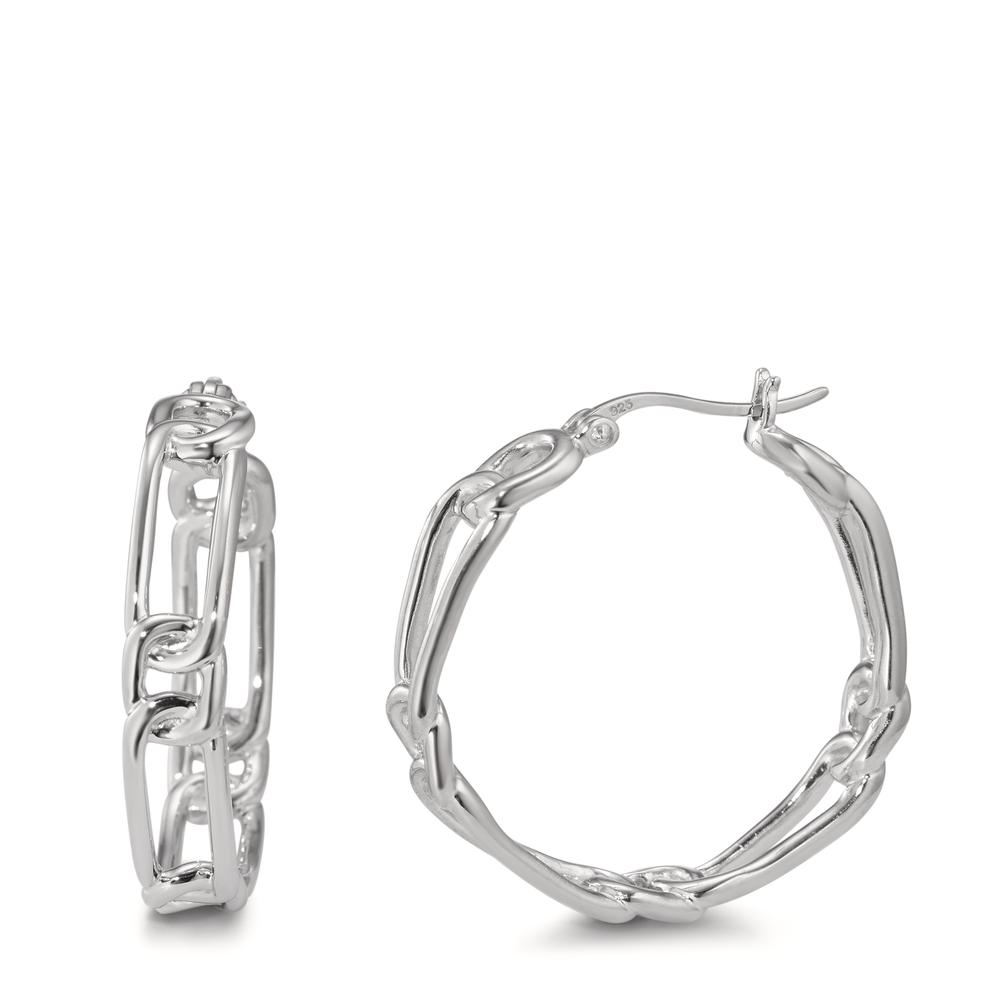 Créoles Argent Rhodié-595015