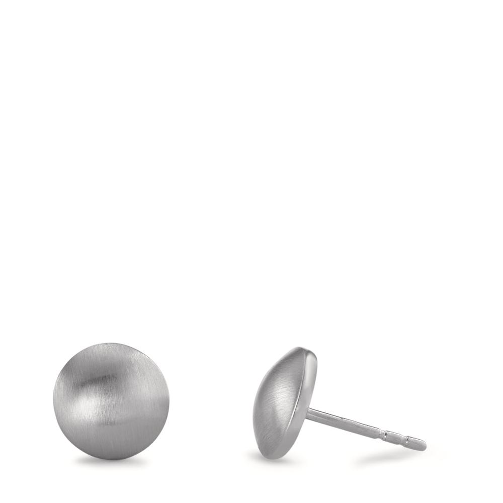 Clous d'oreilles Argent Rhodié Ø8 mm-595100
