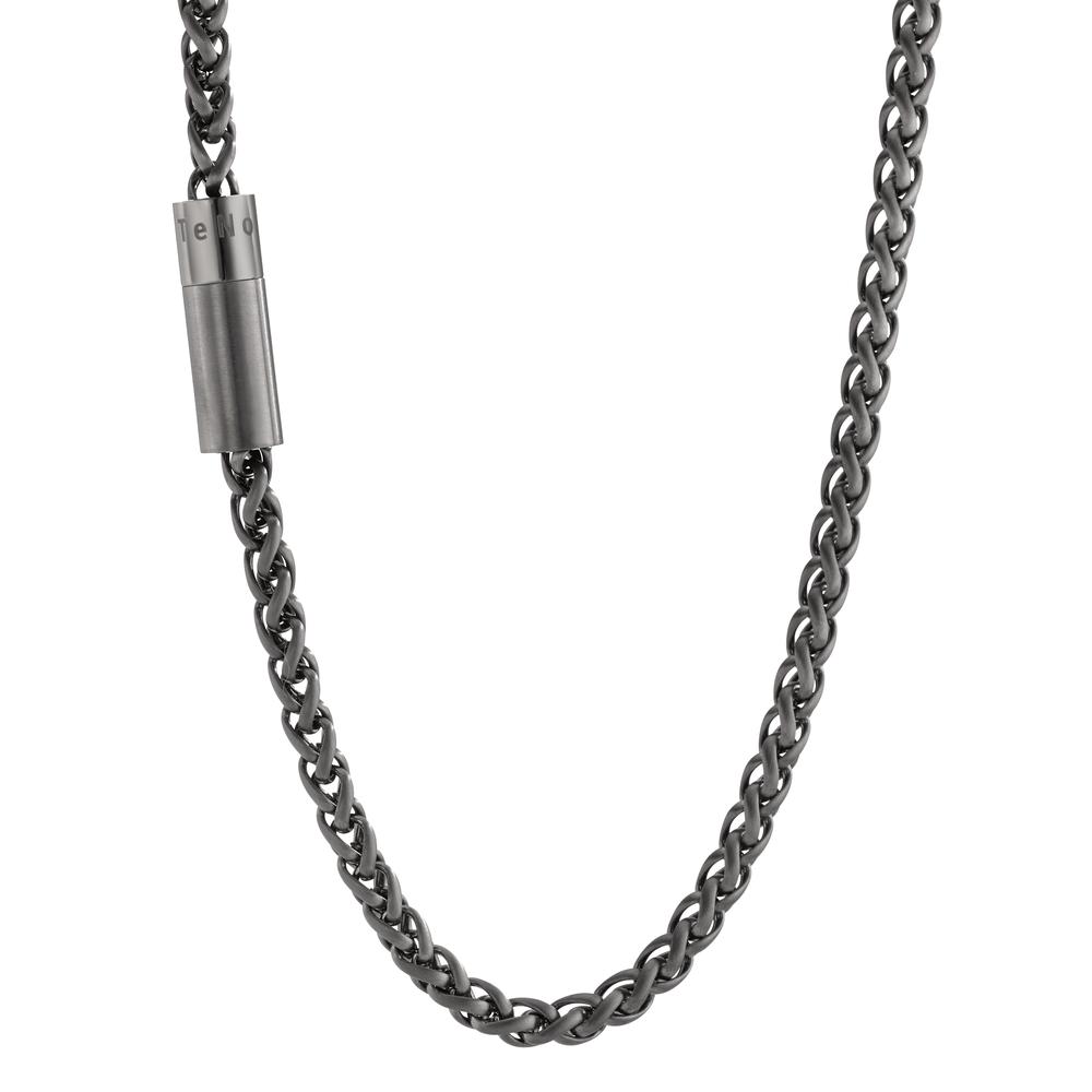 Collier Acier inoxydable gris PVD 45 cm-595368