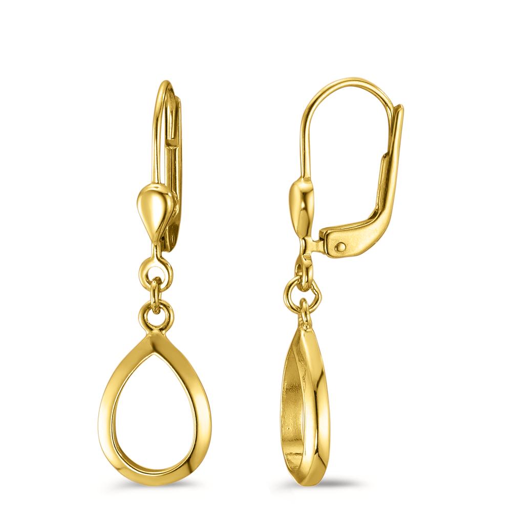 Pendant d'oreilles Argent jaune Plaqué or-595477