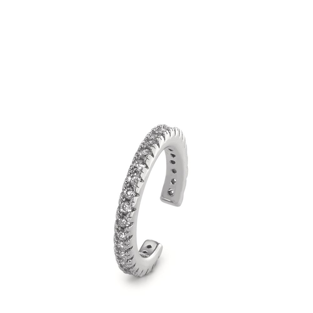Ear cuff Argent Zircone 26 Pierres Rhodié Ø14 mm-595662