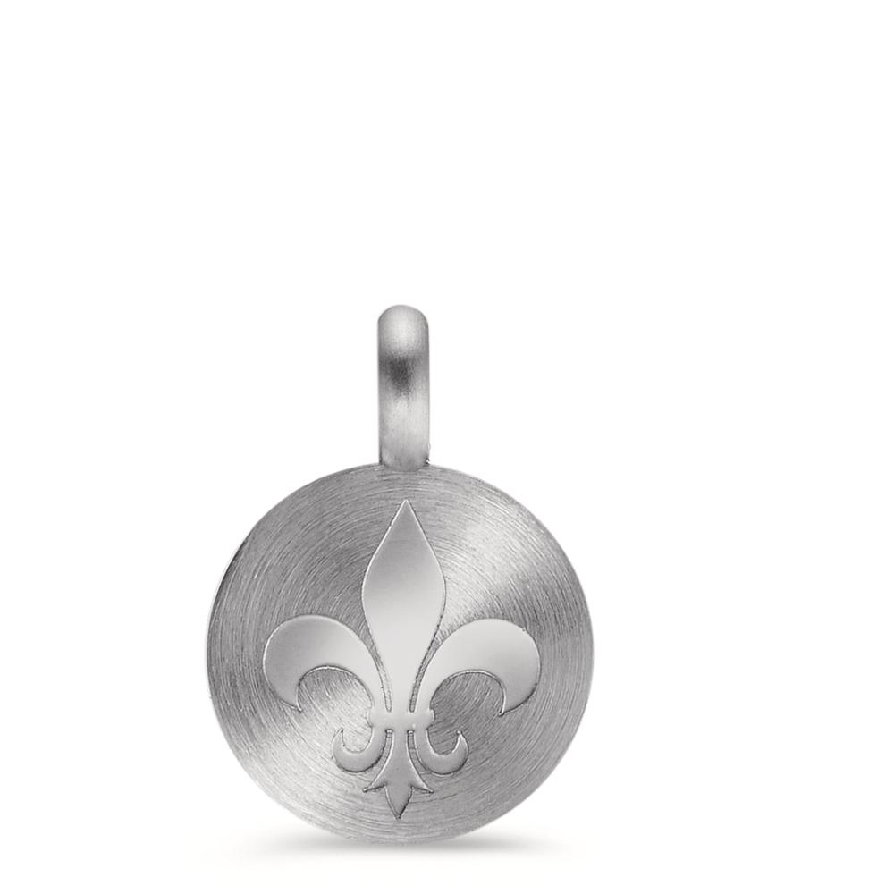 Pendentif Acier inoxydable Lys Ø11 mm-595678
