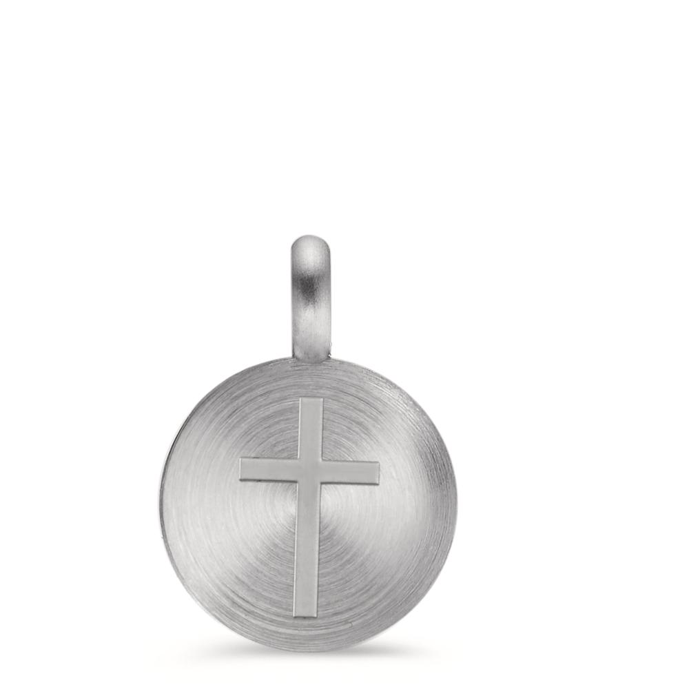 Pendentif Acier inoxydable Croix Ø11 mm-595681