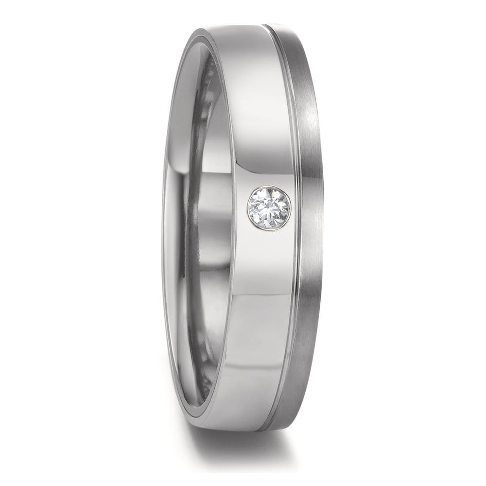 Alliance Tantale 999, Platine 950 Diamant 0.04 ct, w-si-596066