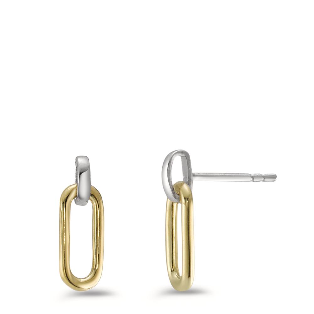 Pendant d'oreilles Argent jaune Bicolore-596200