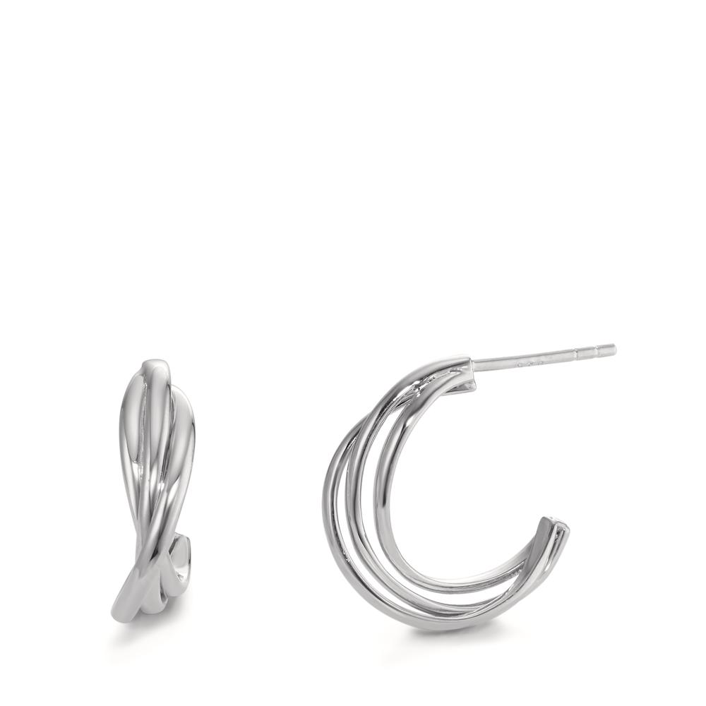 Boucles d'oreilles Argent Rhodié Ø17 mm-596408