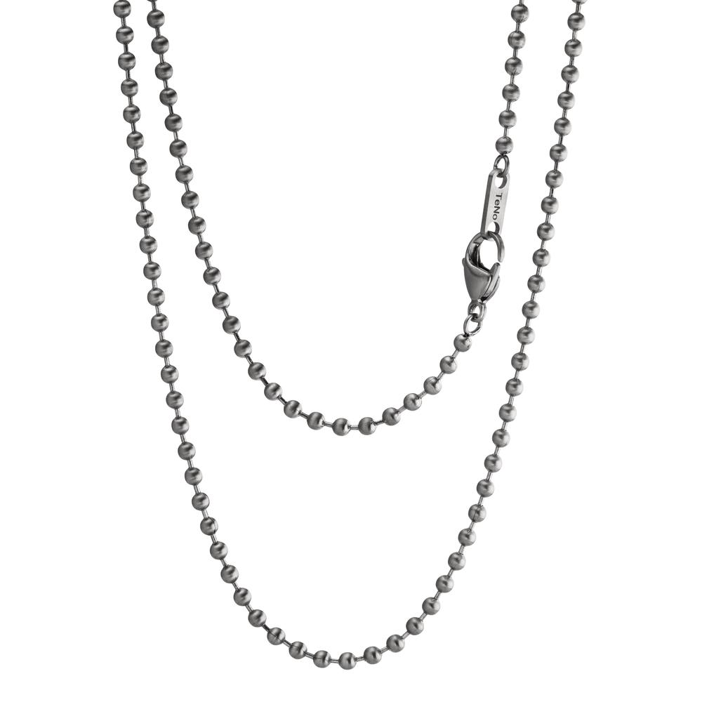 Chaînette Acier inoxydable gris PVD 60 cm-596560