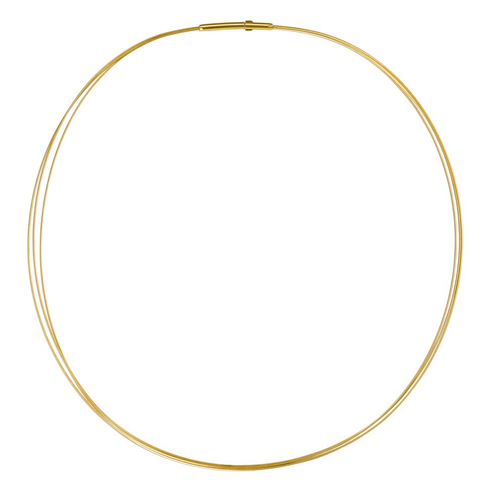 Collier Acier inoxydable jaune PVD 42 cm-596567