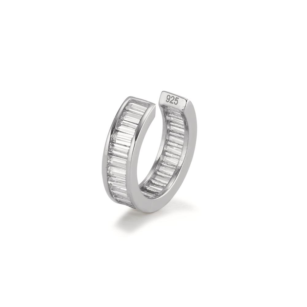 Ear cuff Argent Zircone Rhodié Ø12 mm-596683