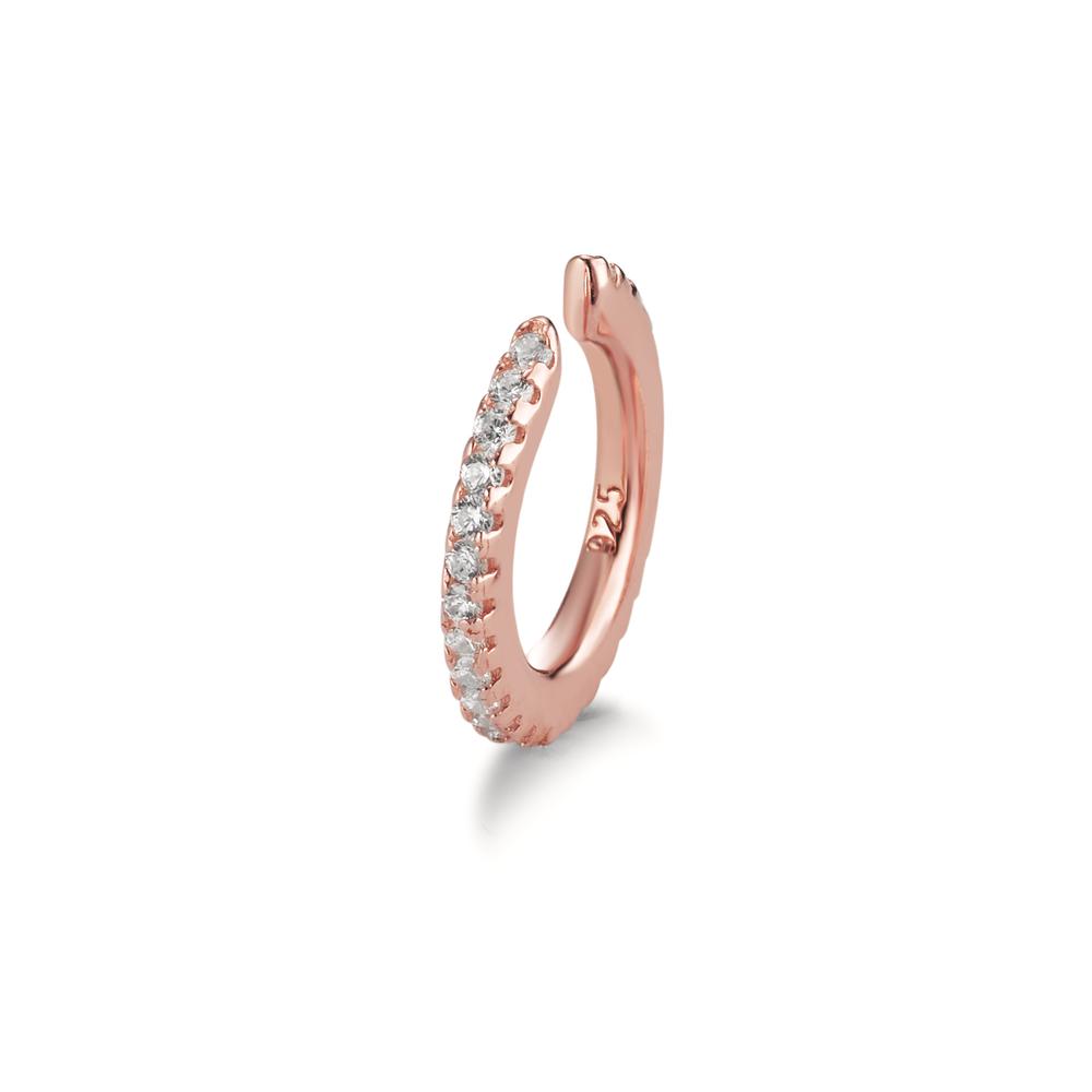 Ear cuff Argent Zircone rosé Plaqué or Ø13.5 mm-596702