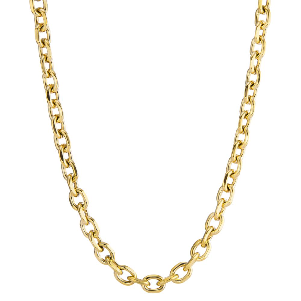 Collier Edelstahl gelb IP beschichtet 46-47 cm verstellbar-596816