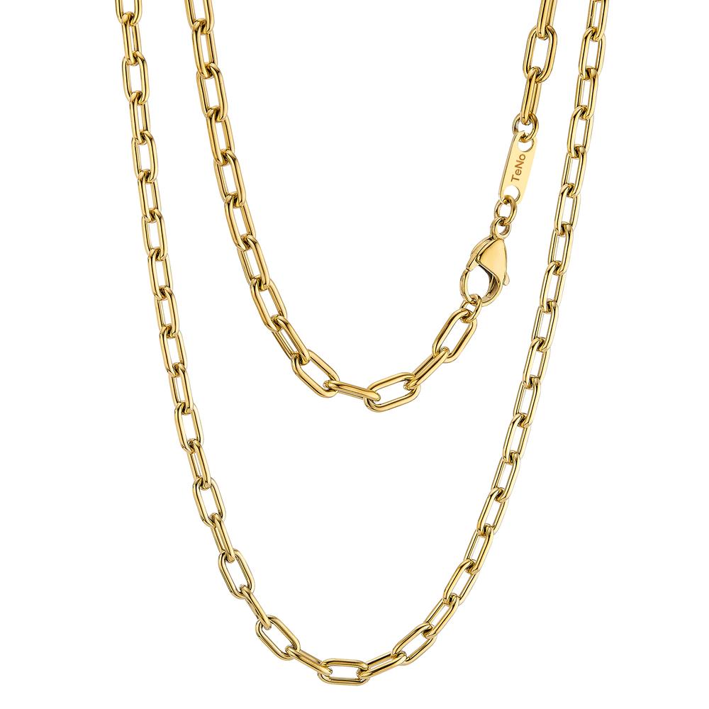Chaînette Acier inoxydable jaune PVD 55 cm-596947