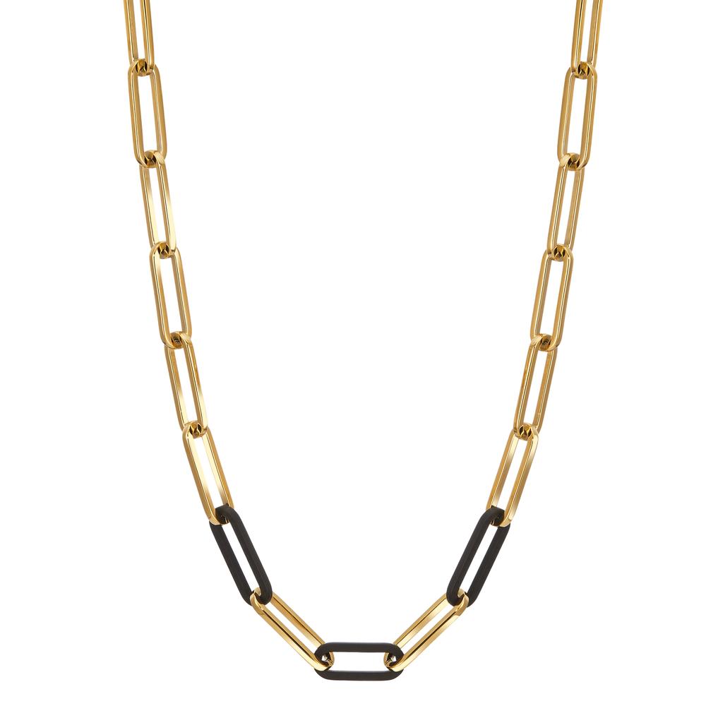Collier Acier inoxydable, Carbone PVD 45-48 cm-596985