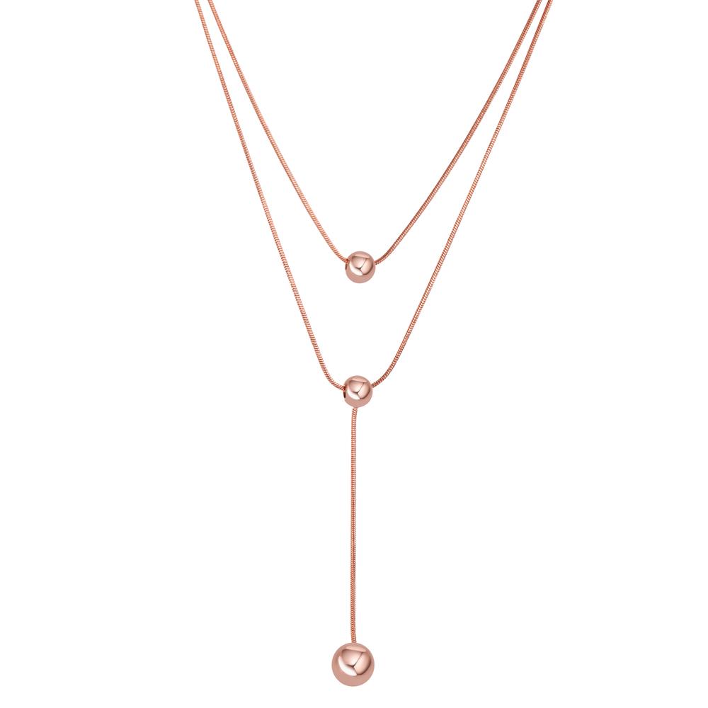 Collier Edelstahl rosé IP beschichtet 39-45 cm verstellbar-597180