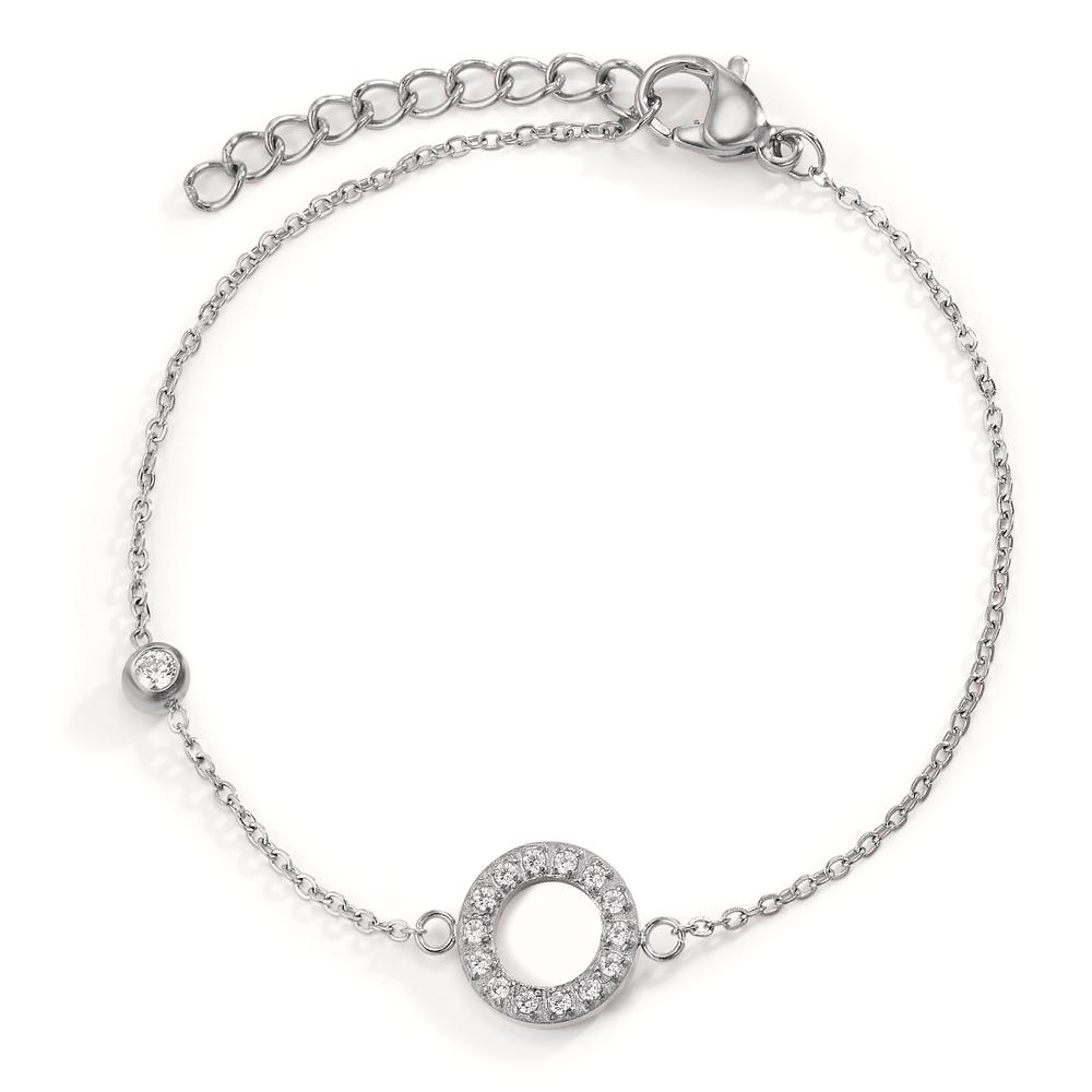 Bracelet Acier inoxydable Zircone 16-19 cm-597198